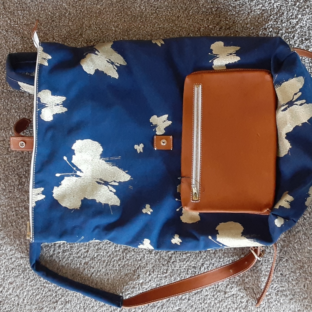 Canvas Butterfly Backpack - Picture 3 of 10